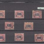 CREXT0144 SELLOS ITALIA Nº CAT 25-32 USADOS
