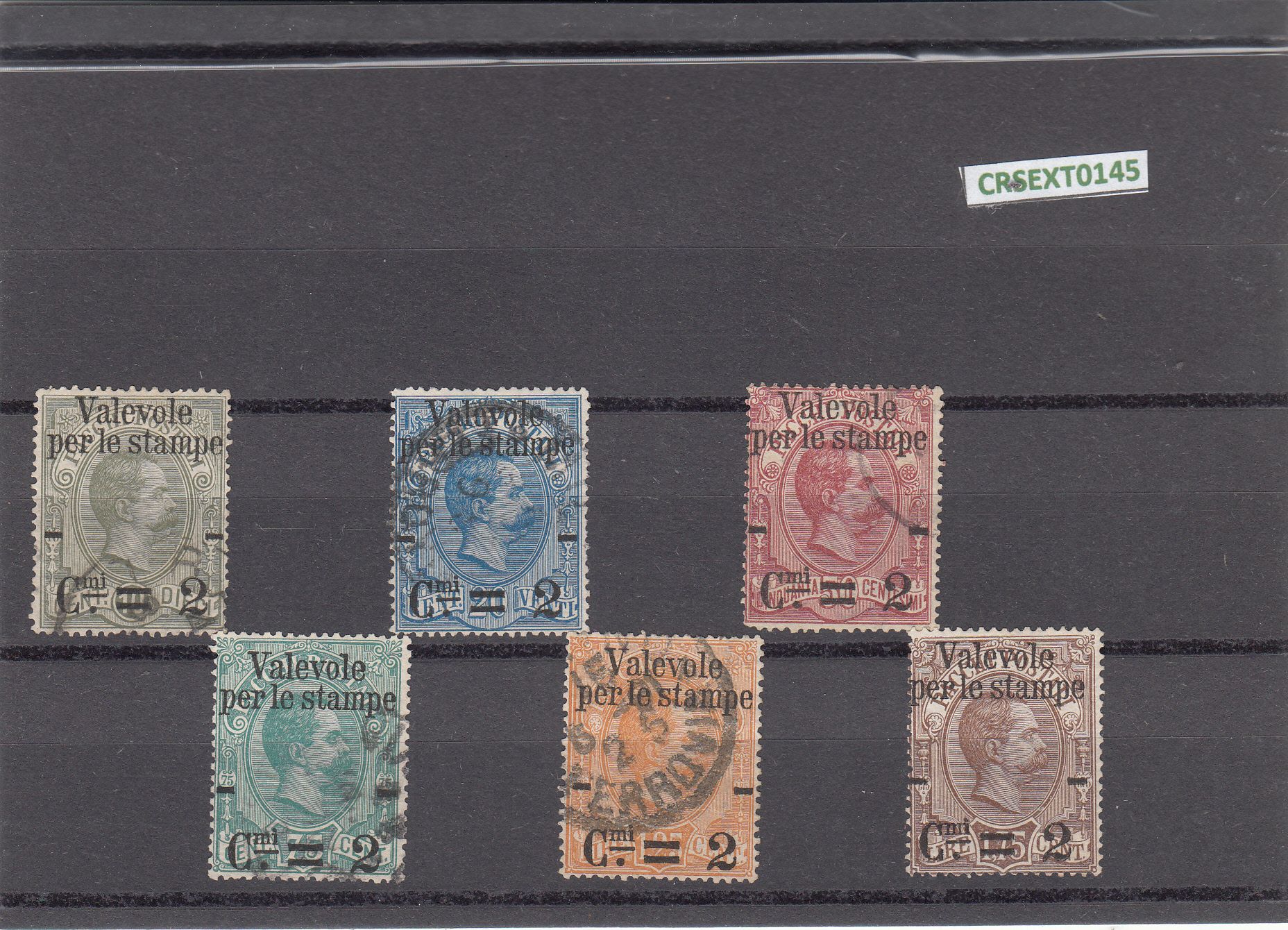 imagen-13-9285.jpg CREXT0145 SELLOS ITALIA Nº CAT 46-51 USADOS - Imagen 1