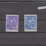 CREXT0147 SELLOS ITALIA Nº CAT 558-9 X CON CHARNELA