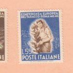 CREXT0148 SELLOS ITALIA Nº CAT 567-69 X CON CHARNELA