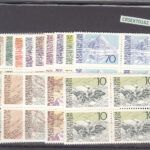 CRSEXT0162 SELLOS LIECHTENSTEIN Nº CAT 517-31 XX BLOQUES DE 4 SIN CHARNELA