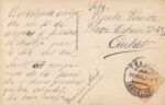 CRCAR159 TARJETA POSTAL FRANQUEADA CON SELLO Nº 271 MATASELLADO CON FECHADOR DE BARCELONA 20-03-21