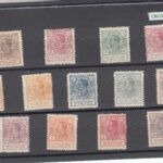 CRCOL322 SELLOS COLONIAS ESPAÑA GUINEA Nº CAT 141-53 X CON CHARNELA