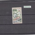 CRSEXT0198 SELLO NIGER Nº 18 X CON CHARNELA