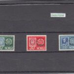 CRSEXT0200 SELLOS NORUEGA Nº 358-60 X CON CHARNELA