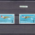 CRSEXT0207 SELLOS NUEVAS HEBRIDAS Nº 424-5 X CON CHARNELA