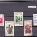 CRSEXT0221 SELLOS RUMANIA Nº 422-6 XX SIN CHARNELA