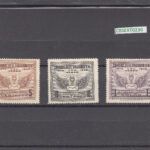 CRSEXT0230BIS SELLOS EL SALVADOR Nº 104-6 XX SIN CHARNELA