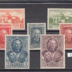 CRS613 SELLOS ESPAÑA Nº CAT 559-65 XX SIN CHARNELA