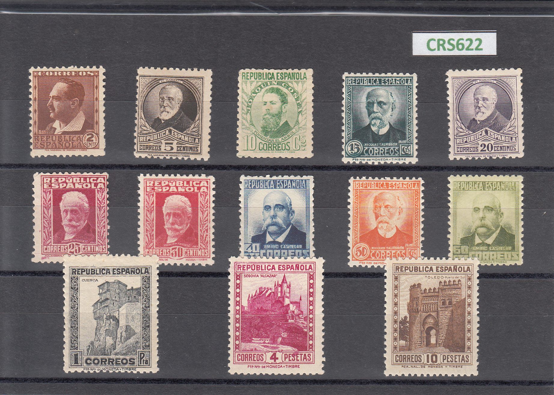 imagen-13-9903.jpg CRS622 SELLOS ESPAÑA Nº CAT 662-75 XX-X CON Y SIN CHARNELA - Imagen 1