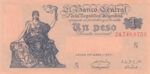 CRBX147 BILLETE ARGENTINA 1 PESO 1947 SIN CIRCULAR