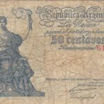 CRBX148 BILLETE ARGENTINA 50 CENTAVOS 1897 MC