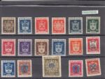 CREXT0233 SELLOS SAN MARINO CAT Nº 259-75 X CON CHARNELA