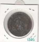 CRE1365 MONEDA ESPAÑA ISABEL II 8 MARAVEDIES 1867 5 CENTIMOS - Imagen 2