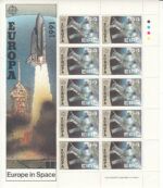 CRSEXT0398 SELLOS IRLANDA TEMA EUROPA 1991 MINIPLIEGOS - Imagen 2