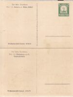 CRCAR303 ENTERO POSTAL DOBLE DE ALEMANIA - Imagen 2