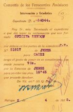 CRTAR010 TARJETA POSTAL FERROCARRIL - Imagen 2
