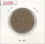 H0279 MONEDA SARRE 5 FUNFZIG 1954 EBC - Imagen 2