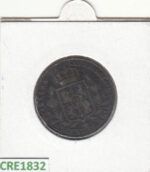 CRE1832 MONEDA ESPAÑA 25 CENTIMOS DE REAL ISABEL II 1860 SEGOVIA - Imagen 2