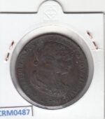 CRM0487 MEDALLA FERNANDO VII E ISABEL II BRONCE BC - Imagen 2