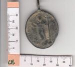 CRM0493 MEDALLA RELIGIOSA A IDENTIFICAR DE BRONCE MBC - Imagen 2