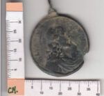 CRM0500 MEDALLA RELIGIOSA SANTA TERESA - BRONCE MBC - Imagen 2