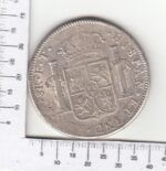 CRBAN235 MONEDA ESPAÑA 8 REALES CARLOS IV MEXICO 1805 - Imagen 2