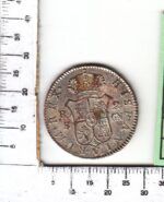 CRBAN303 MONEDA ESPAÑA 2 REALES 1805 CARLOS IV SEVILLA - Imagen 2