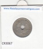 CR3067 MONEDA CONGO BELGA 10 CENTIMOS 1924 BC - Imagen 2