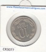 CR3077 MONEDA CHILE 10 PESOS 1978 BC - Imagen 2