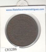 CR3286 MONEDA PORTUGAL 20 REIS 1865 MBC - Imagen 2