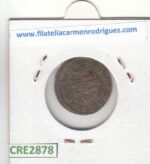 CRE2878 MONEDA ESPAÑA FELIPE V 4 MARAVEDIS 1700-24 SEGOVIA COBRE - Imagen 2