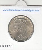 CR3377 MONEDA TURQUIA 5000 LIRA 1992 MBC - Imagen 2