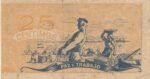 CRBL0118 BILLETE LOCAL ASTURIAS 25 CTS 1937 BC - Imagen 2