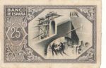 CRBL0136 BILLETE LOCAL BILBAO 25 PESETAS 1937 MBC - Imagen 2
