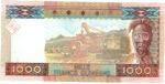 BILLETE GUINEA 1.000 FRANCOS 2006 P-40 SIN CIRCULAR - Imagen 2