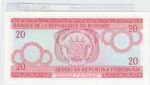 BILLETE BURUNDI 20 FRANCOS 2005 P-27d.4 SIN CIRCULAR - Imagen 2