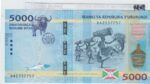 BILLETE BURUNDI 5.000 FRANCOS 2015 P-53a SIN CIRCULAR - Imagen 2