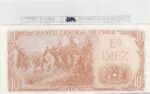 BILLETE CHILE 10 ESCUDOS 1967 P-143a.2 N01134 - Imagen 2