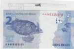 BILLETE BRASIL 2 REAIS 2013P-252a  N01552 - Imagen 2