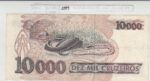 BILLETE BRASIL 10.000 CRUZEIROS 1792 P-233b N01792 - Imagen 2