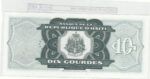 BILLETE HAITI 10 GOURDES 1991 P-256a - Imagen 2