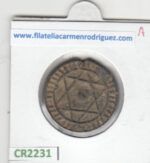CR2231 MONEDA MARRUECOS 4 FELUS 1287 BC - Imagen 2