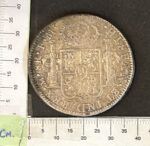 CRE3130 MONEDA ESPAÑA CARLOS IV 8 REALES 1787 MEXICO F.M PLATA BO MBC+ - Imagen 2