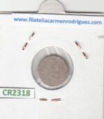 CR2318 MONEDA MARRUECOS 1/2 DIRHAM 1299 PLATA MBC - Imagen 2