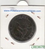 CRE3678 MONEDA ESPAÑA 10 CENTIMOS GOBIERNO PROVISIONAL 1870 COBRE - Imagen 2