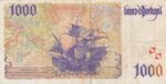 CRBX0450 BILLETE PORTUGAL 1000 ESCUDOS 1996 MBC - Imagen 2