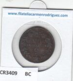 CR3409 MONEDA ITALIA 5 CENTESIMI 1861 VICTOR EM. II BC - Imagen 2