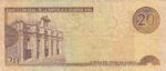 CRBX0545 BILLETE REP. DOMINICANA 20 PESOS 2001 USADO - Imagen 2