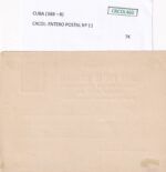 CRCOL460 ENTERO POSTAL CUBA Nº 13 - Imagen 2